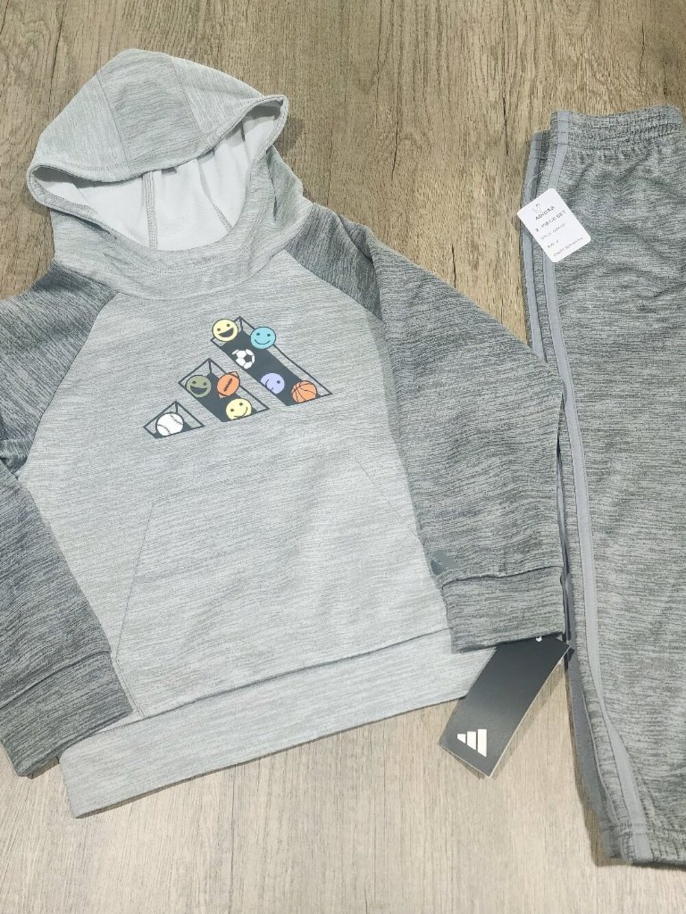 Adidas hoodie and jogger set